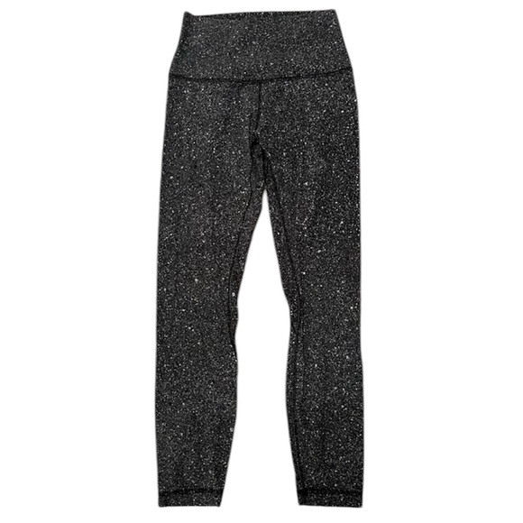 Lululemon ALIGN leggings. Size 4. Black and white speckled. Women’s - Picture 1 of 8